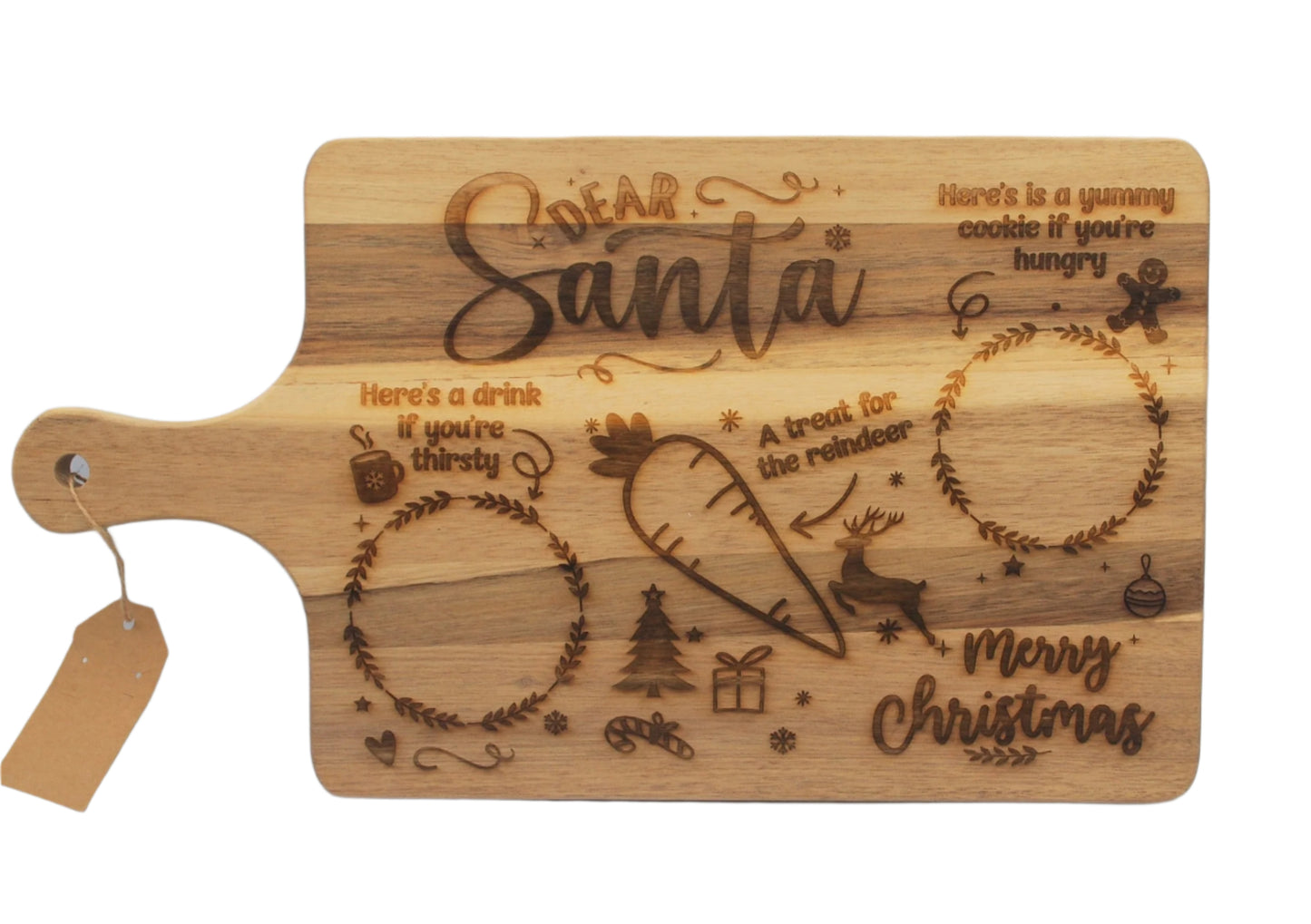 Charcuterie Board Dear Santa