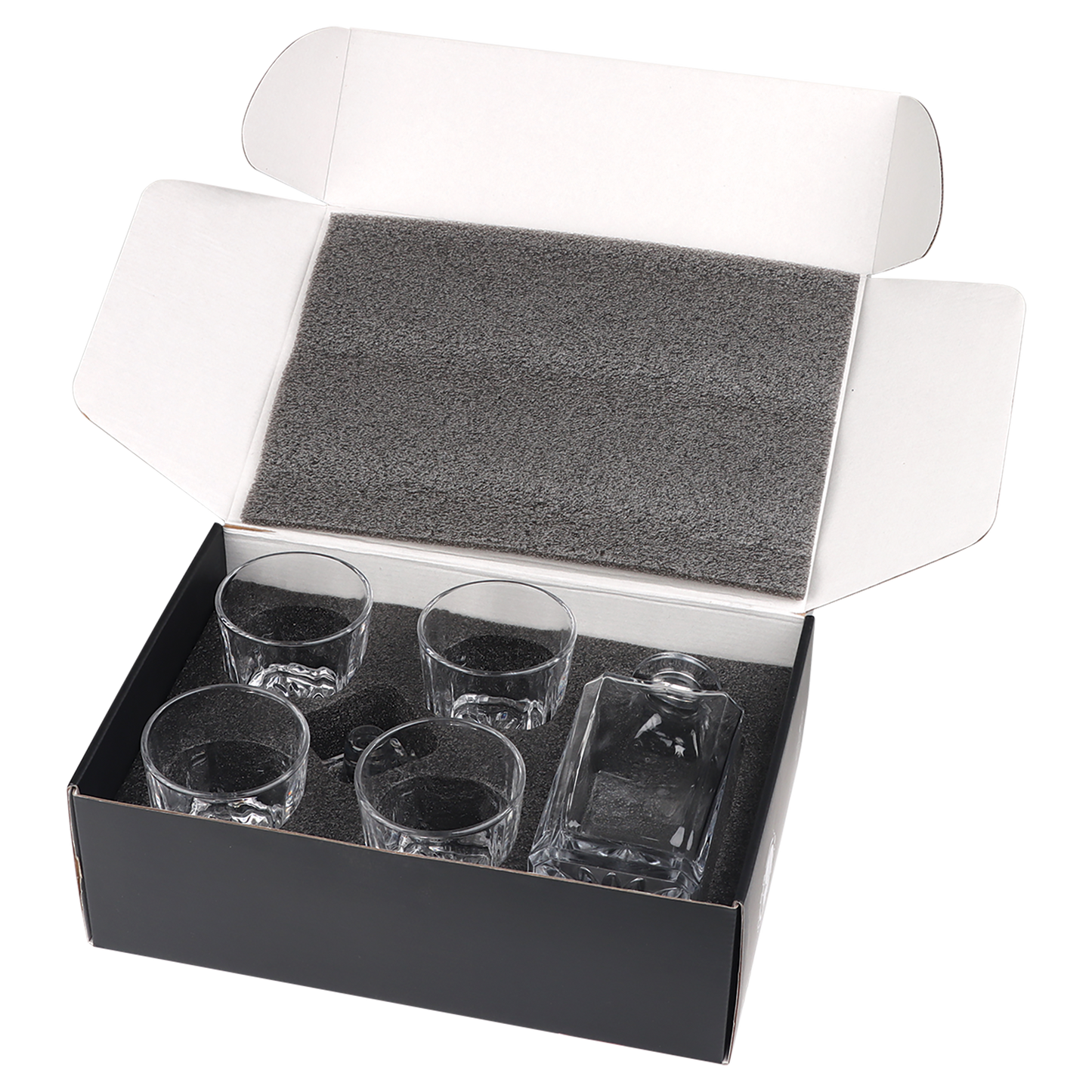 Decanter Set with Four 11 oz Rocks Glass